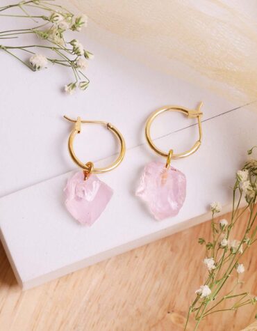 Charoite Stone with Sterling Silver 925 Pendant