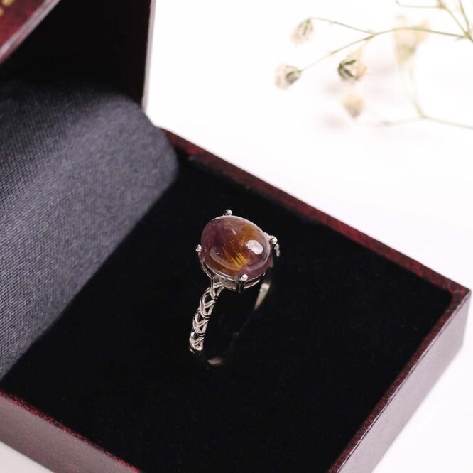 Super 7 In Silver Ring