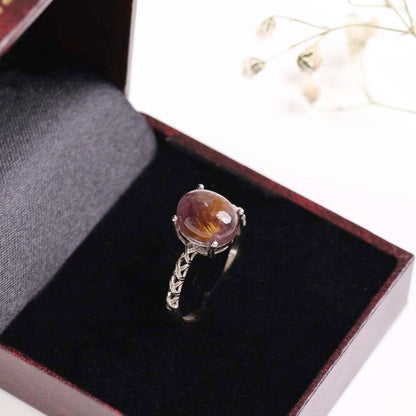 Super 7 In Silver Ring